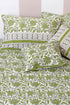 20s Cotton Cushion Cover in Floral Block Print